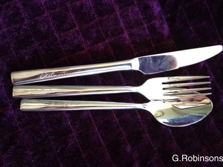 Adults Personalised Cutlery